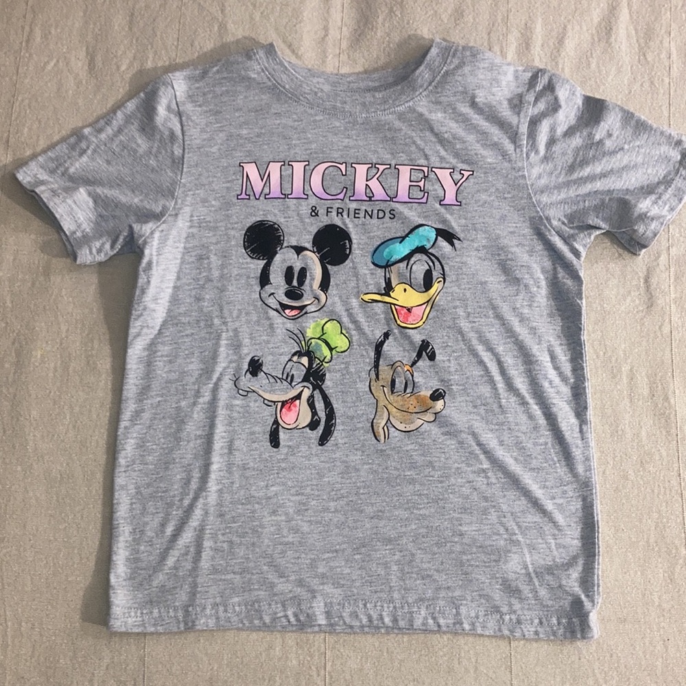 Mickey and Friends Youth Tee size 7 - Picture 2 of 6